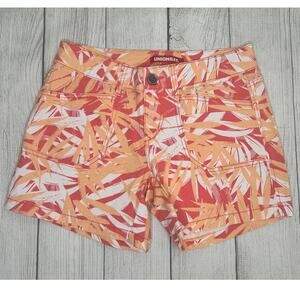 Unionbay Darcy 5 in Solid Casual Shorts Printed Floral Women 5/27W NWOT